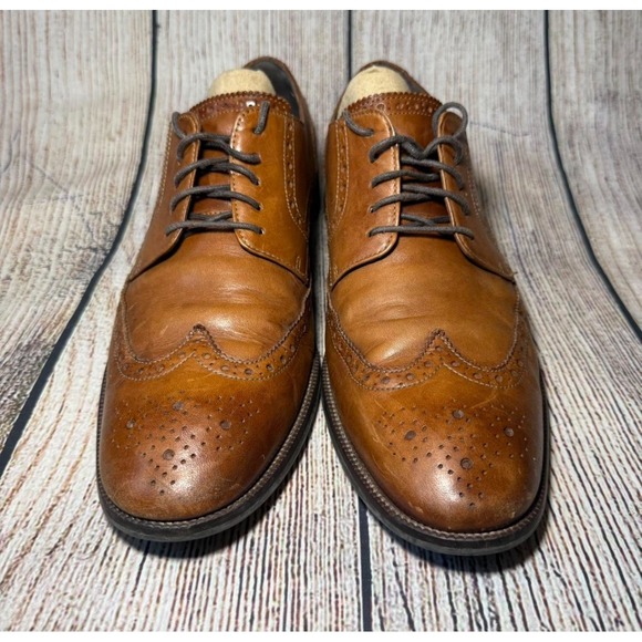 Cole Haan Benton Wingtip Oxfords Il
British Tan Leather‎ C24116 Mens Size 10 M main image 4